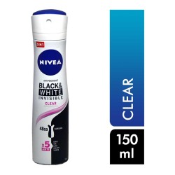 Nivea Deo Invisible For Black White Clear 150 Ml