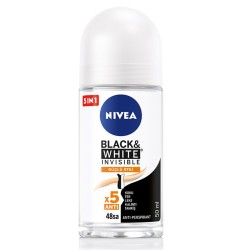 Nivea Black & White Invisible Güçlü Etki Roll On Deodorant Kadın 50 Ml