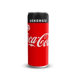 Coca Cola Şekersiz 330 Ml