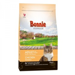 Bonnie Yetişkin Kedi Maması Tavuklu 1500 Gr