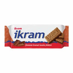 Ülker İkram Kremal Bisküvi Çikolatalı 84 Gr