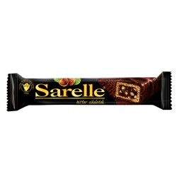 Sarelle Bitter Çikolata Kaplamalı Gofret 33 Gr