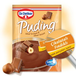 Dr. Oetker Puding Çikolatalı Fındıklı 102 Gr