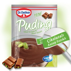 Dr. Oetker Puding Çikolatalı Antep Fıstıklı 100 Gr