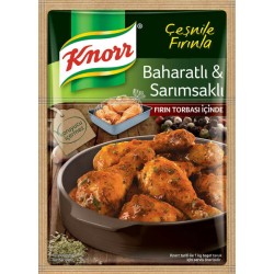 Knorr Fırında Tavuk Çeşnisi Baharatlı Sarımsaklı 34 Gr