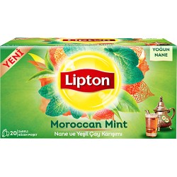 Lipton Bitki Çayi Morroccan Mint  20'li 