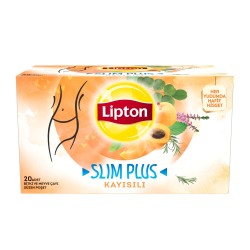 Lipton Bitki Çayı Slim Plus Kayısılı 20'li 