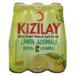 KIzIlay Maden Suyu Limon AromalI C Vitaminli 6'lı