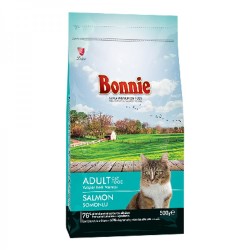 Bonnie Yetişkin Kedi Maması Somonlu 500 Gr