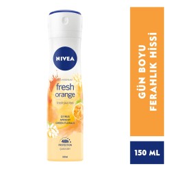 Nivea Fresh Orange Sprey Deodorant Kadın  150 Ml